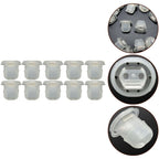 10pcs Interior Trim Mounting Clips Grommets for BMW E38 E39 (1995–2003)