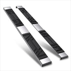 Set of 2 Polished Side Step Pads for Nissan Pathfinder (2005–2012)