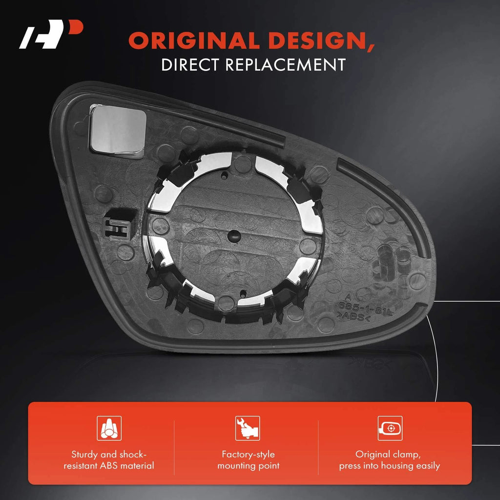 Manual Mirror Glass for Toyota Corolla (2014–2019 Hatchback/Sedan)