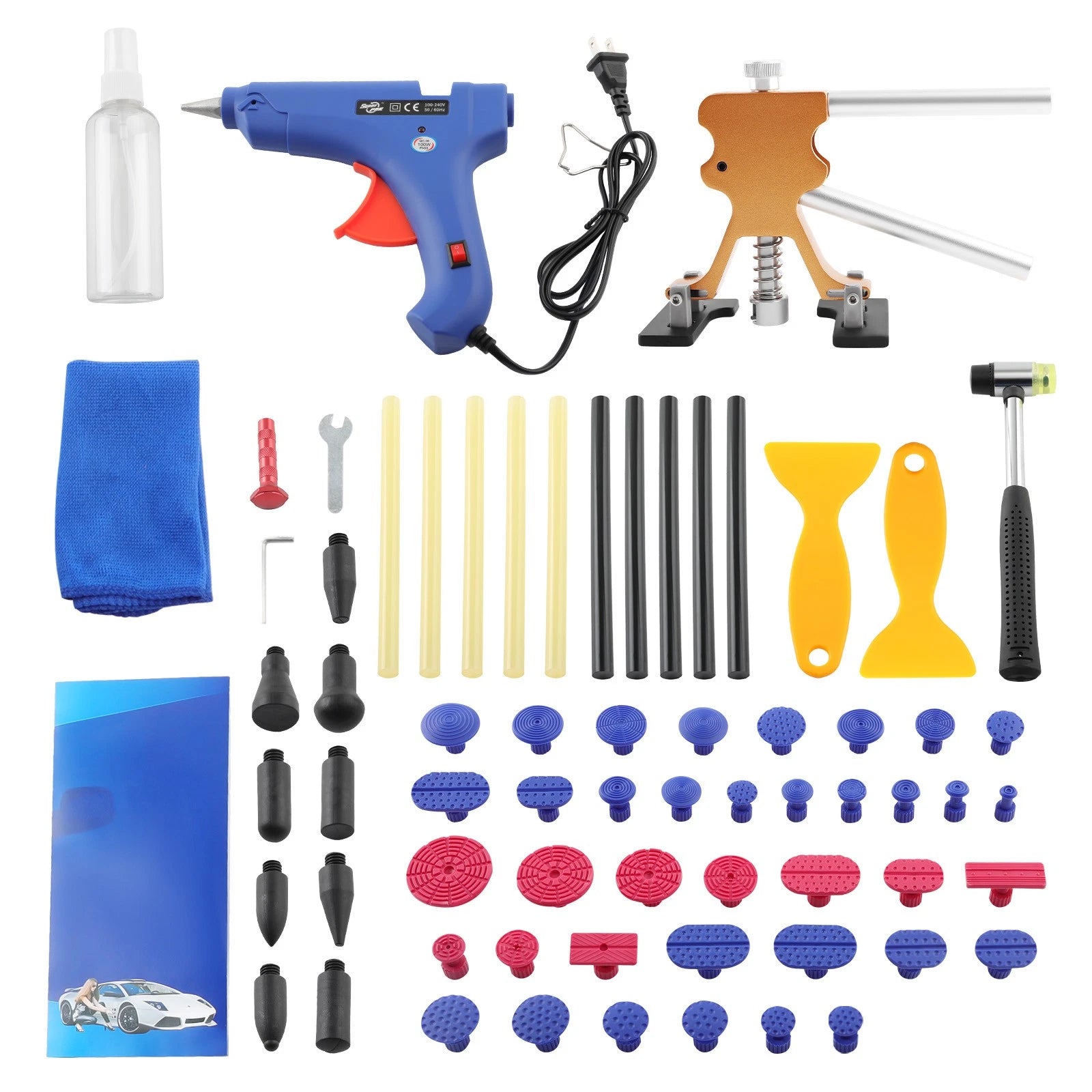 Auto Body Dent Puller Hammer for Automobile Motorcycle Refrigerator