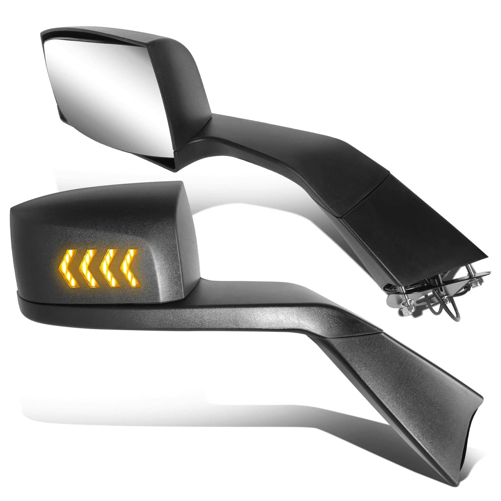 Sequential LED Signal Hood Mirror for Volvo VNL 300 400 860 (2018–2021)