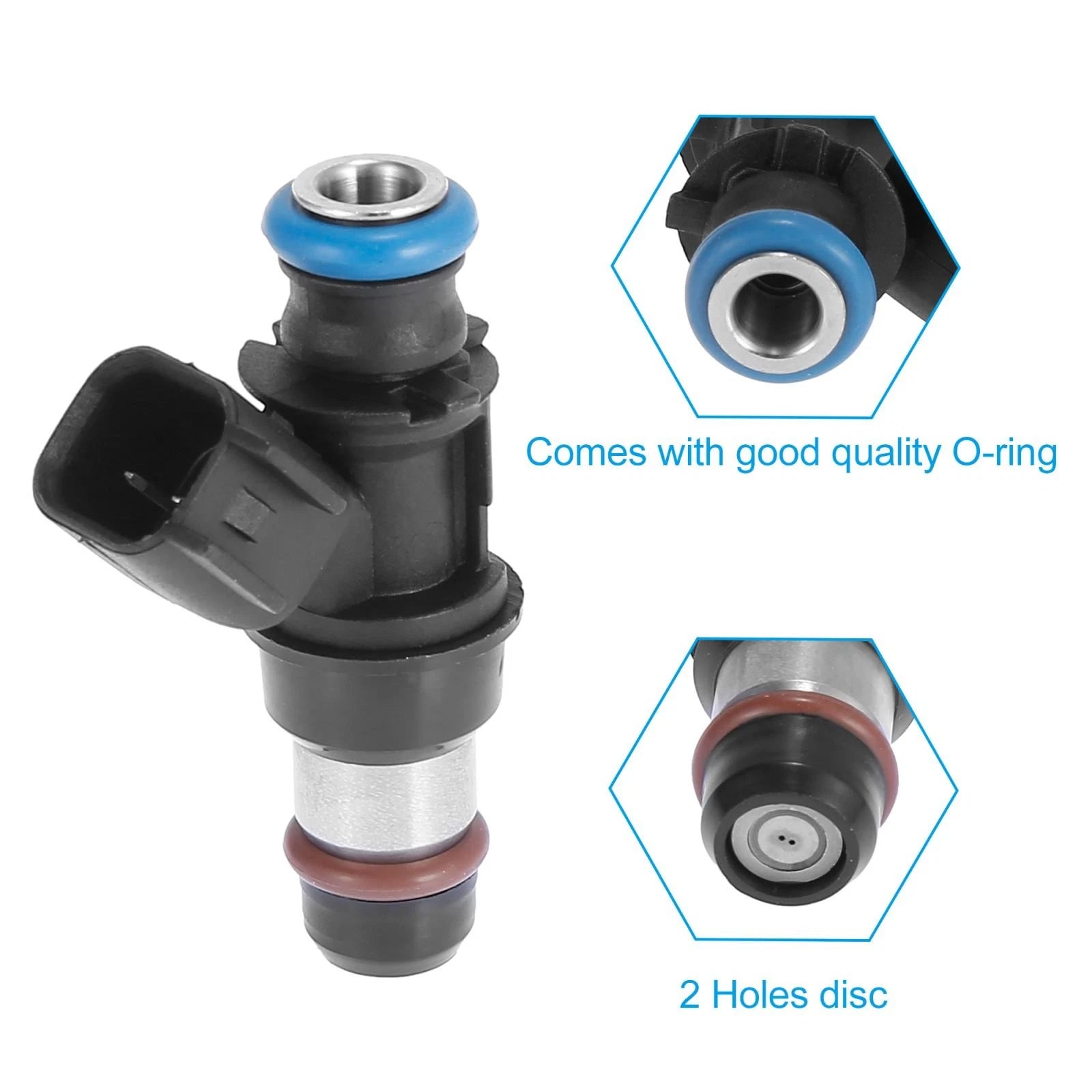 Set of 6 Fuel Injectors for Chevrolet Buick Saturn Pontiac 3.5L (2005–2010)