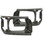 LH+RH Headlight Surround Pair Light Grey for Toyota Hiace (1992���1998)