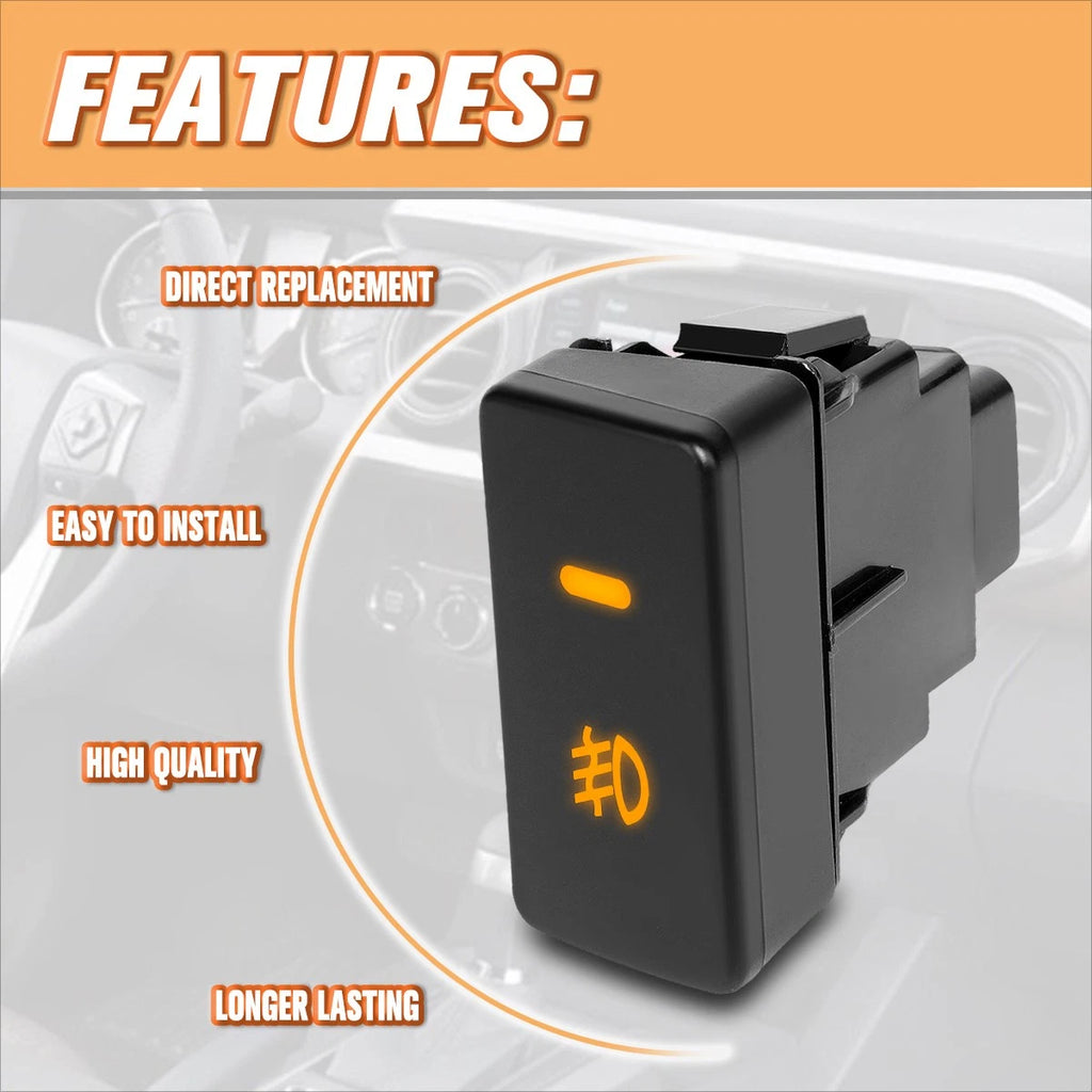 Fog Light Control Switch with Wiring Harness for Honda Odyssey (2014–2016)