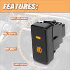 Fog Light Control Switch with Wiring Harness for Honda Odyssey (2014–2016)