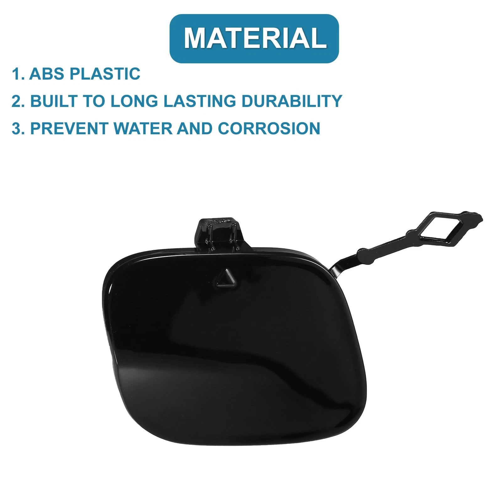 Tow Hook Cover for Mercedes-Benz GLB250 (2020–2022) Bright Black