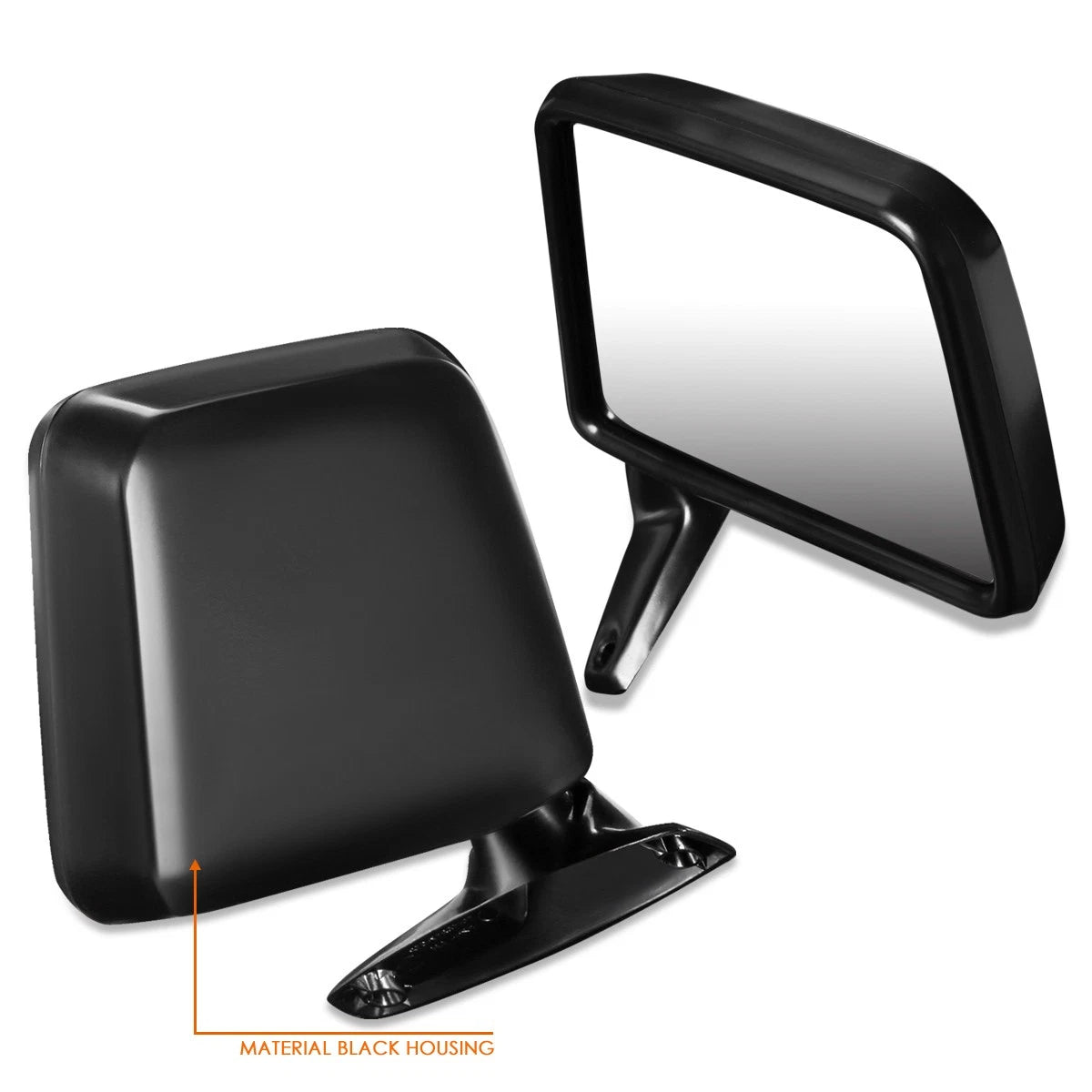 OE Style Manual Side Rear View Door Mirror Right for Ford Ranger/Bronco II (1983–1992)