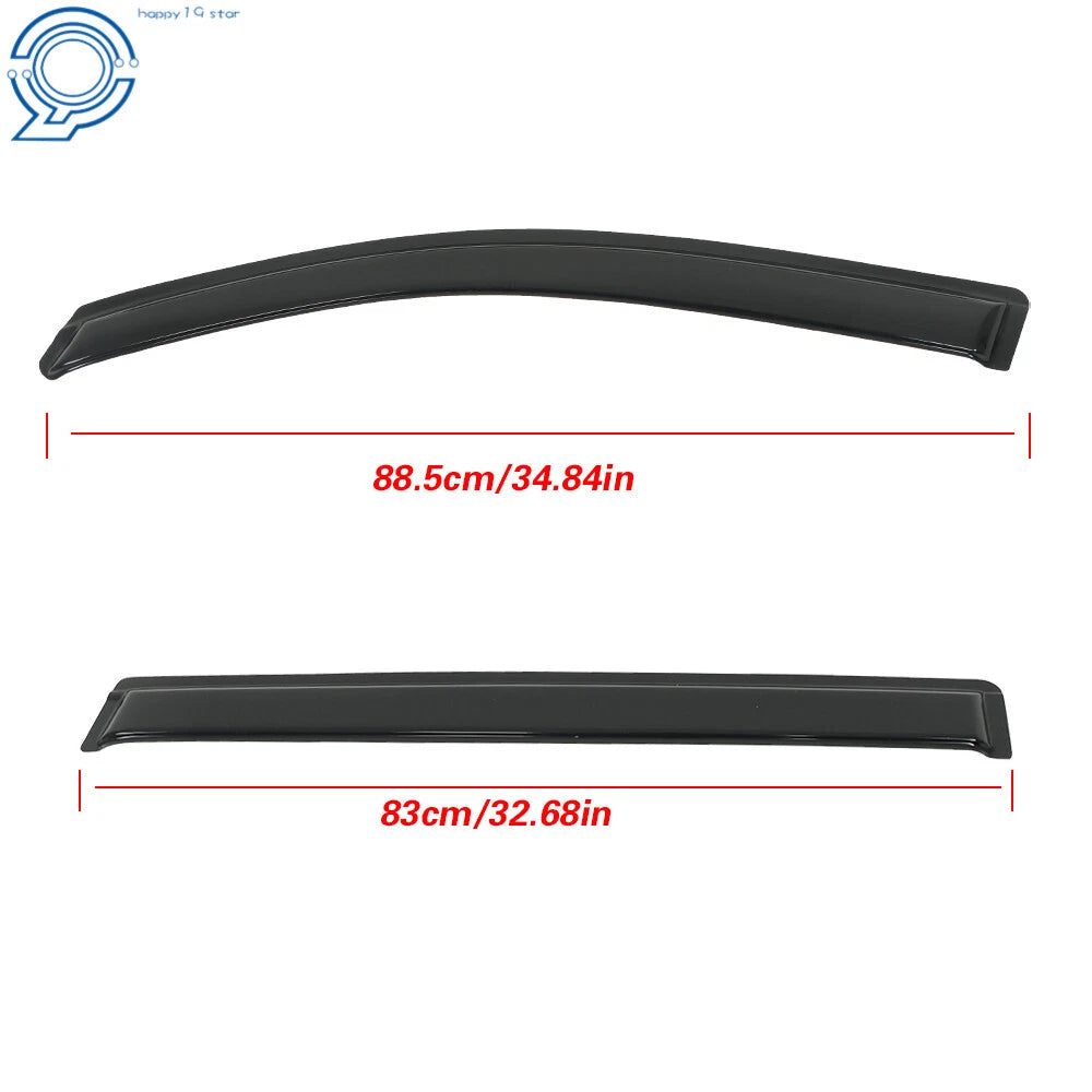 Set of 4 Window Visors for Honda Pilot (2016-2022)