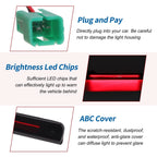Red LED Third Brake Light for Buick Terraza (2005–2007) No. 15264475
