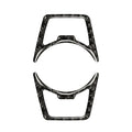 Carbon Fiber Headlight Switch Trim Sticker for Ford F150, Mustang, Explorer (2014-2023)