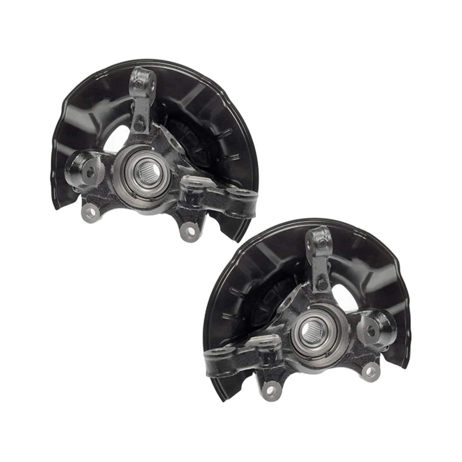 Pair Front Steering Knuckle & Wheel Bearing Hub Assembly for Toyota Corolla