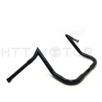 12" Handlebars for Harley Touring Batwing Fairing (1986–2017) Black