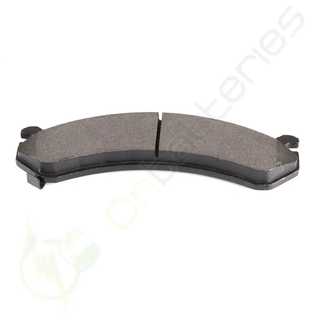 Front & Rear Brake Pads for Chevy Silverado 1500 HD (2001–2003, 2005–2006)