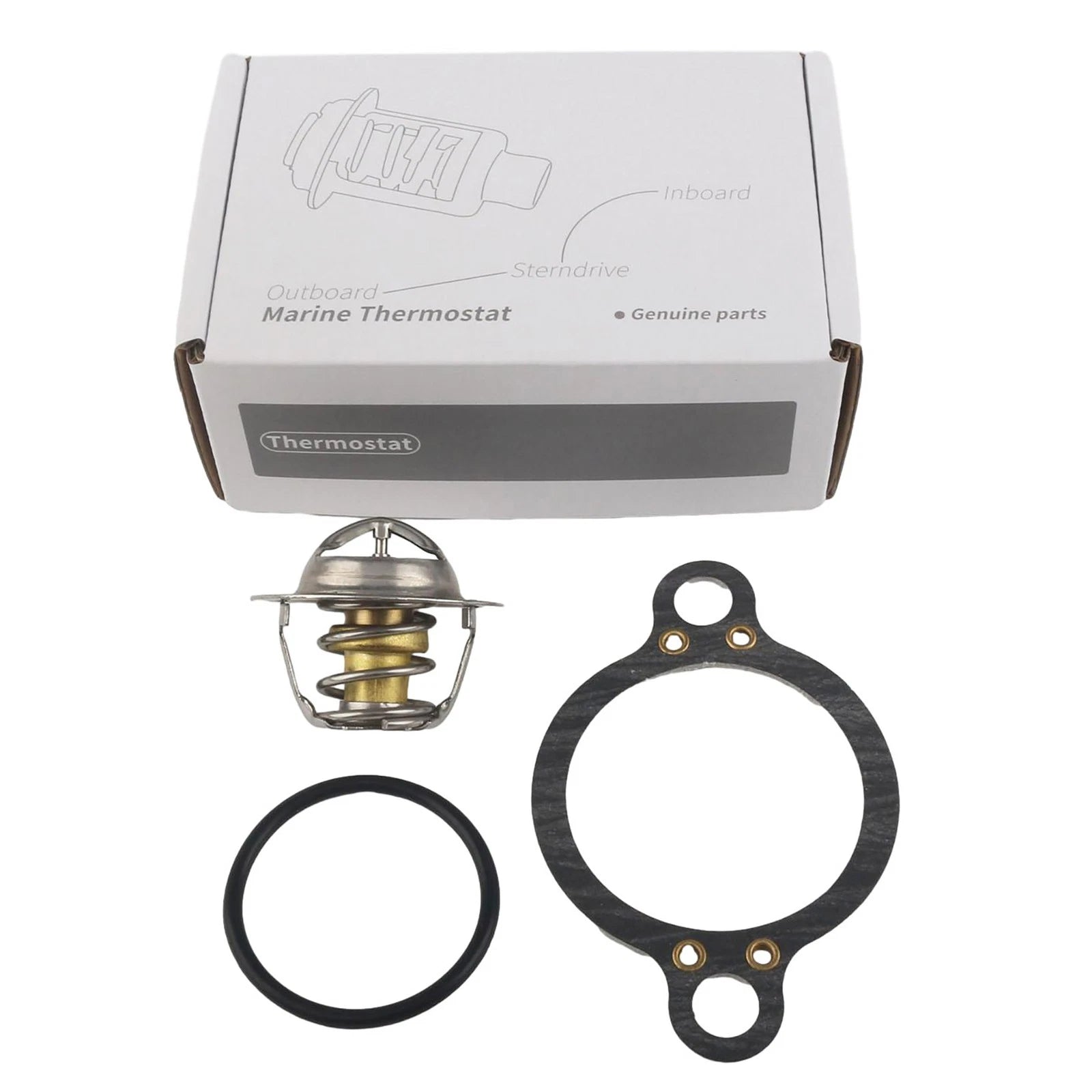 Stern Drive Thermostat Kit Assembly for Volvo Penta 4.3L 5.0L 5.7L