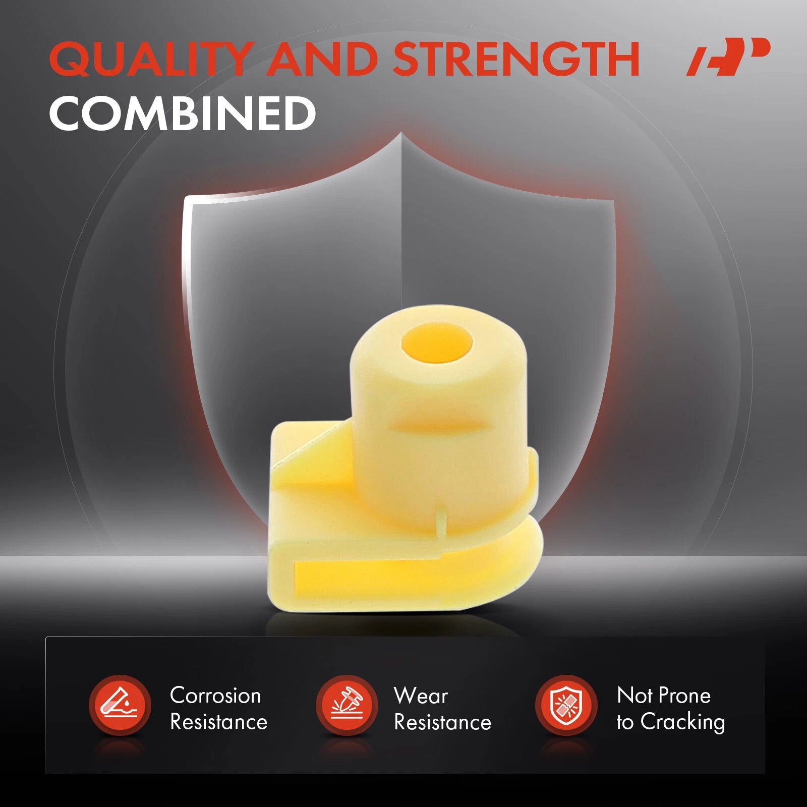 30x Nylon Yellow Headlight Grille Bumper Molding Retainer for BMW