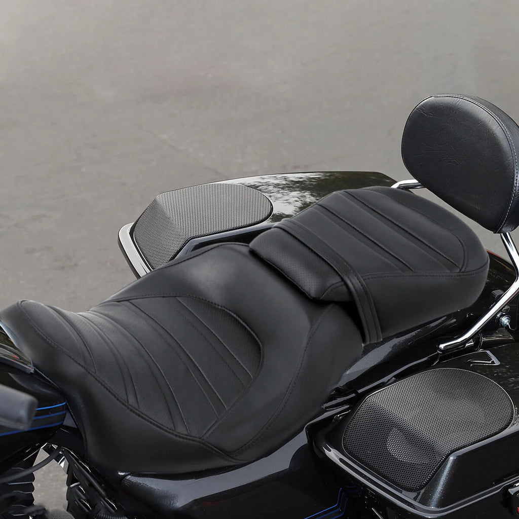 Rider Passenger Seat for Harley Touring Street Glide (2009–2023)