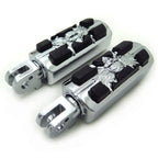 Pirate Skull Footpeg for Triumph Adventurer (1996–2001)