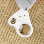30X 60X LED Jewelry Loupe Magnifier