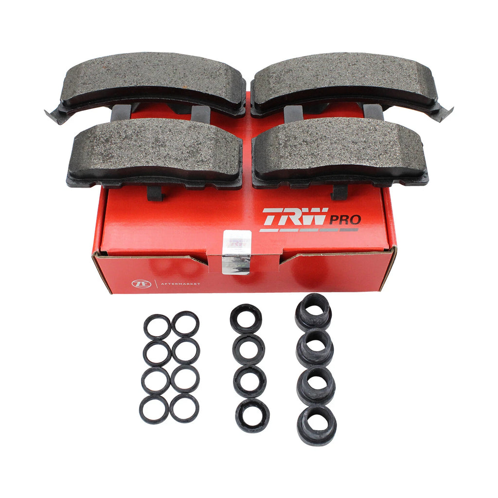 Set of 4 TRW Pro Front Metallic Brake Pads for Cadillac Chevy GMC Dodge