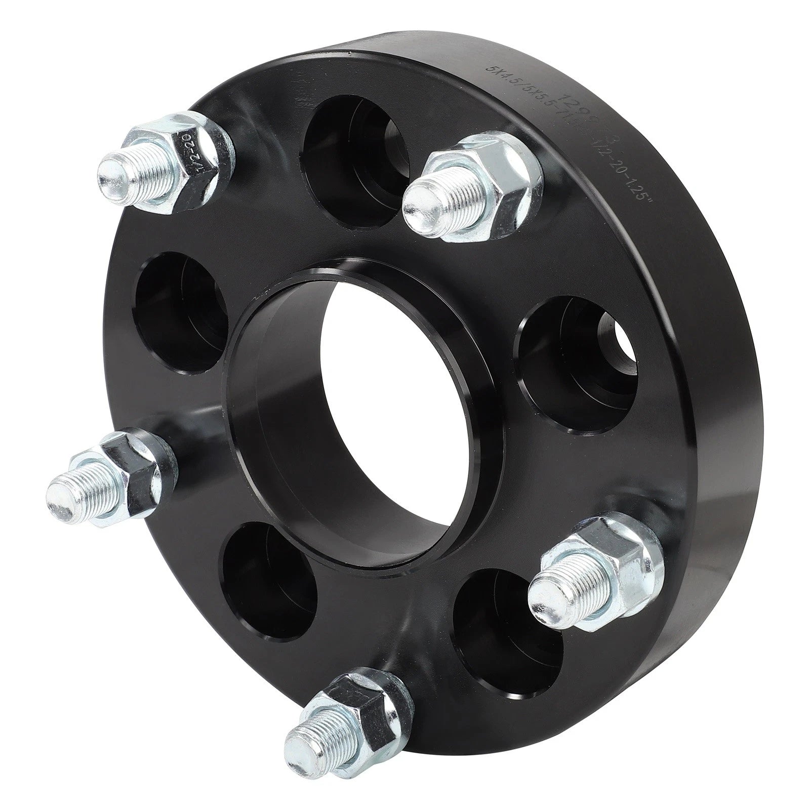 2X Hubcentric Wheel Adapters 5x4.5 to 5x5.5 1.25" 1/2-20 for Jeep Liberty (2002–2007)