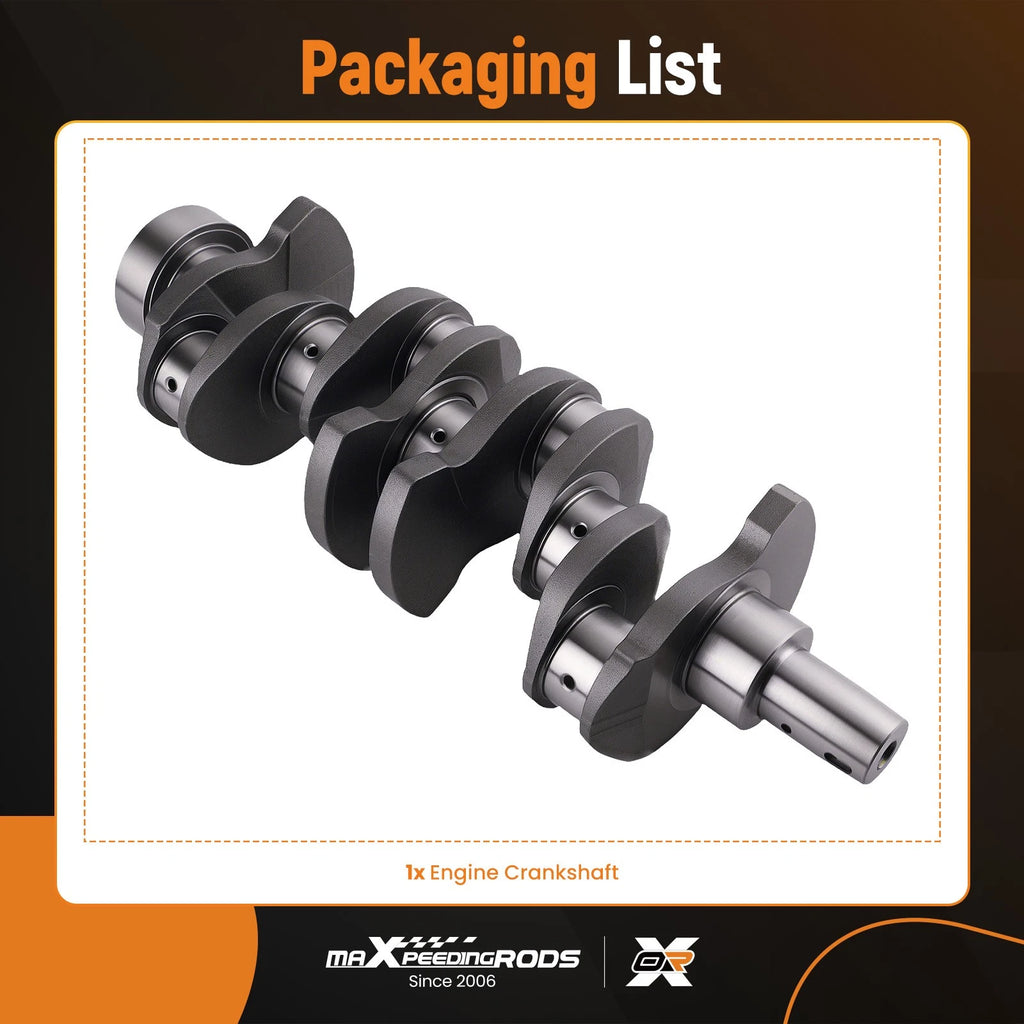 Crankshaft for Yanmar 4D94LE 4TNV94 (129902-21050, 110mm Stroke)