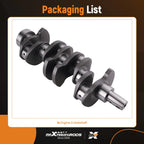 Crankshaft for Yanmar 4D94LE 4TNV94 (129902-21050, 110mm Stroke)
