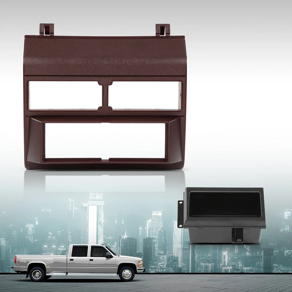 Dash Bezel Kit for Chevy GMC Trucks (1988–1994) - Red Trim
