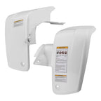 Front Fender Set for Yamaha Blaster YFS200 (1988–2006) White Plastic