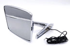 Chrome Exterior Door Mirror with LED Turn Signal for Ford Bronco (1966–1977)