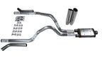 2.5" Dual Exhaust Kit for Dodge Dakota (1987–1996) Magnaflow XL Corner Clamp