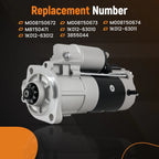 Starter Motor for CAT 272D 297D 299D (2014–2017) M008T50672 9 Teeth 3.0KW