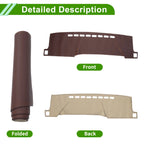 Dashboard Cover for Toyota Prius C (2012–2019) Dash Mat Carpet Brown