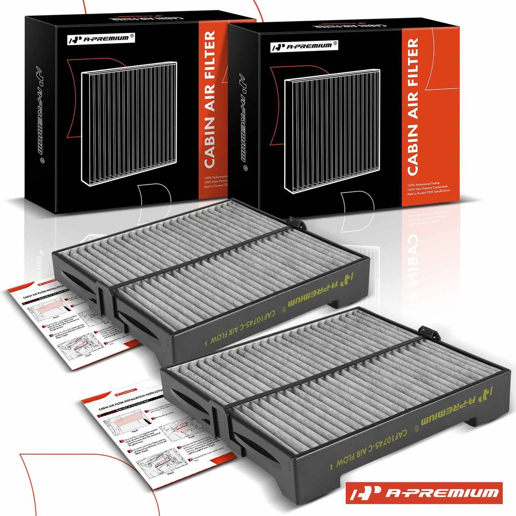 2X Activated Carbon Cabin Air Filter for Subaru Forester (2003–2008)