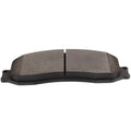 Set of 4 Front Semi-Metallic Brake Pads for Ford F-250 F-350 (2012)
