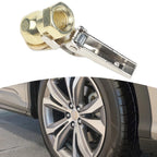 Hose Barb Tire Inflator Valve Connector for Easy Inflation (14 Inch)