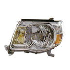 Replacement Clear Chrome Driver Side Head Light Assembly (See Compatible Chart)