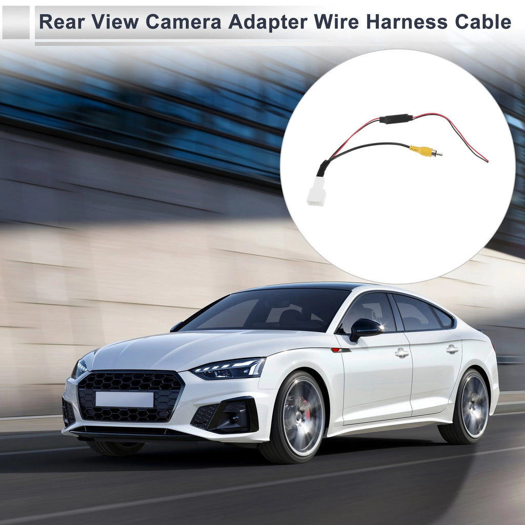 Rear View Camera Adapter Wire Harness Cable for Toyota 86 (2016) RCA 4 Pin