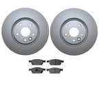Front Brake Kit 320mm Rotors & Akebono Pads for Ford Escape Lincoln MKC (2013–2019)
