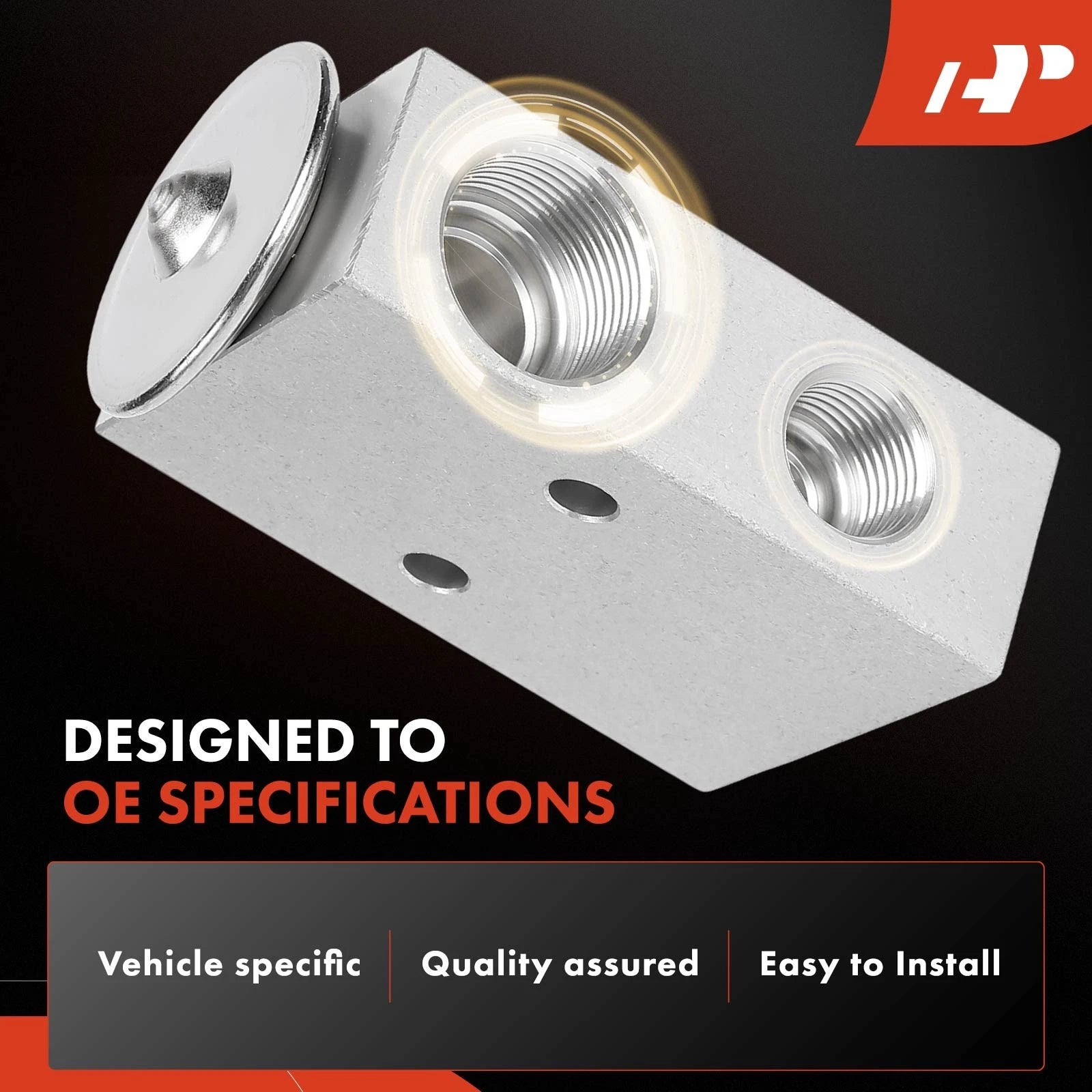 A/C Expansion Valve for Ford F-150/250/350 (1975–1979) VW Jetta (1985–1992)