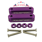 Set of 4 Hood Spacer Risers for Acura Integra (1990–2001) Honda Civic CRX (1988–2000) Purple