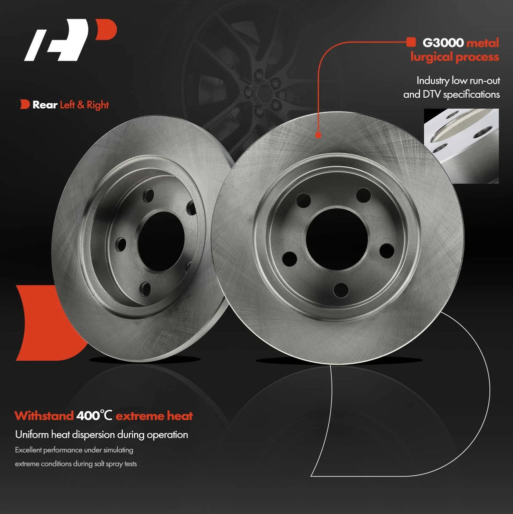 Rear Disc Brake Rotor for Mercury Sable Ford Taurus (1993-2005)