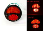 Left Driver Side LED Tail Light with Stop Lens for Ford Model A (1928–1931)