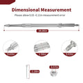 Set of 2 Rear Axle Shafts for Yamaha Big Bear 400 (2000–2006) 5FU-F5381-01-00 5FU-F5381-00-00