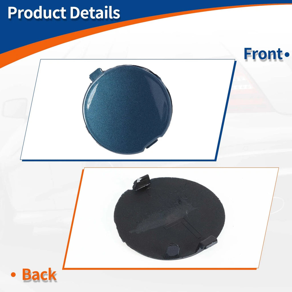 Tow Hook Cover for Mazda (No.D10J50A12A) (Deep Blue)