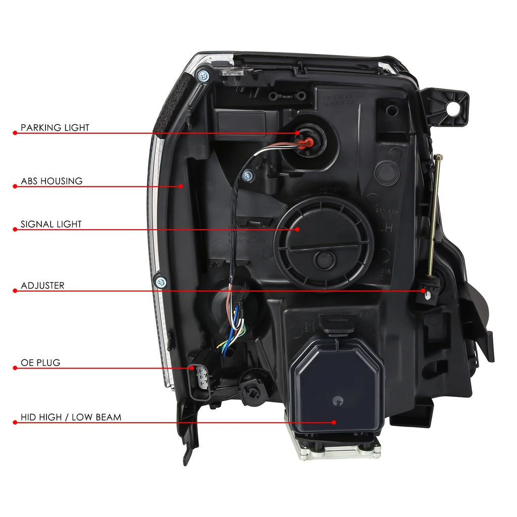HID Projector Headlight for Cadillac Escalade (2007–2009)