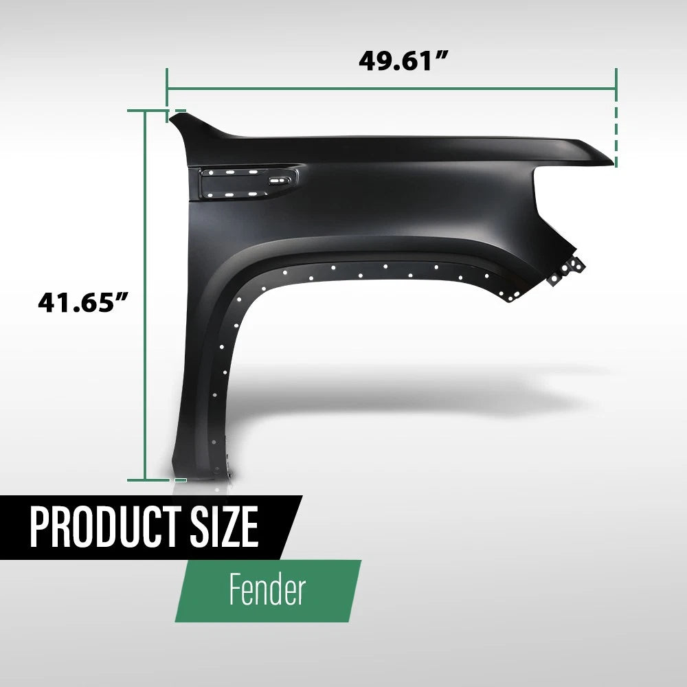 Front Right Fender for GMC Sierra 1500 (2019–2025)