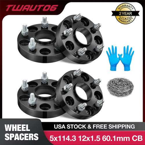 1 inch Wheel Spacers Hubcentric 5x114.3 60.1mm for Lexus Toyota (2010–2025)