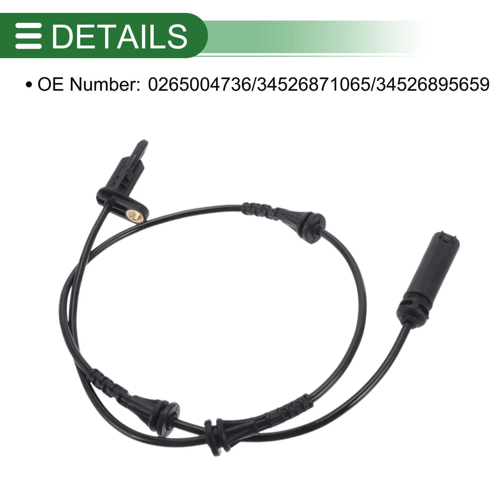 ABS Wheel Speed Sensor No. 0265004736 for BMW X4 (2019–2022)