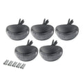 5 x LED Side Marker Trailer Lights Amber Red for Truck Trailer RV Boat