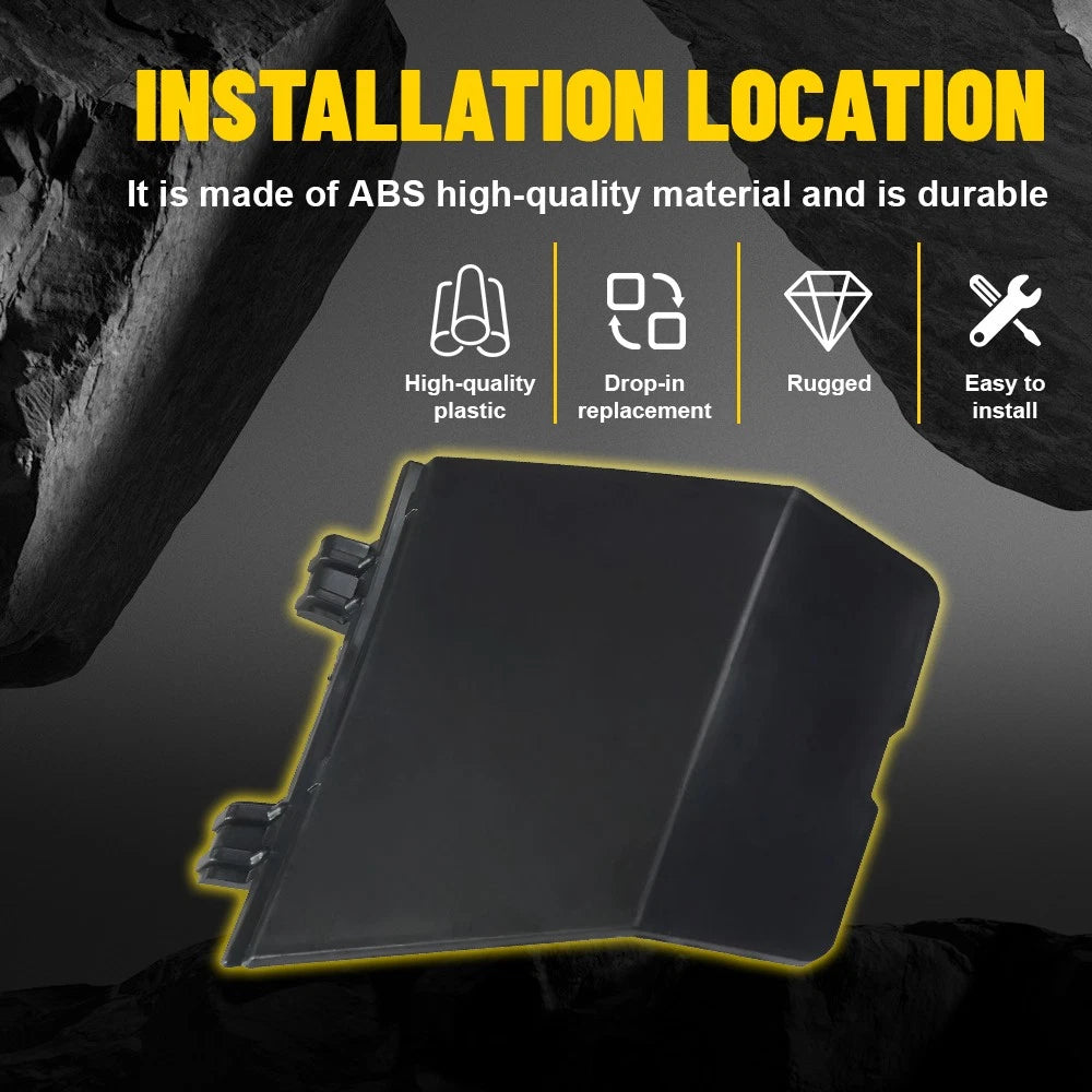 Front Bumper Tow Hook Eye Cover Cap for Mitsubishi Outlander (2022–2024)